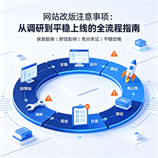 城关建站-网站改版注意事项：从调研到平稳上线的全流程指南