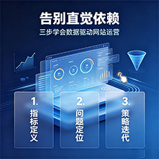 堆龙德庆建站-告别直觉依赖：三步学会数据驱动网站运营