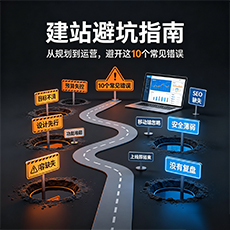城关建站-建站避坑指南：从规划到运营，避开这10个常见错误