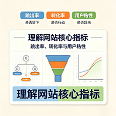 拉萨建站-理解网站核心指标：跳出率、转化率与用户粘性
