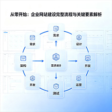拉萨建站-从零开始：企业网站建设完整流程与关键要素解析