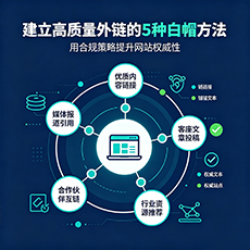 拉萨建站-建立高质量外链的5种白帽方法